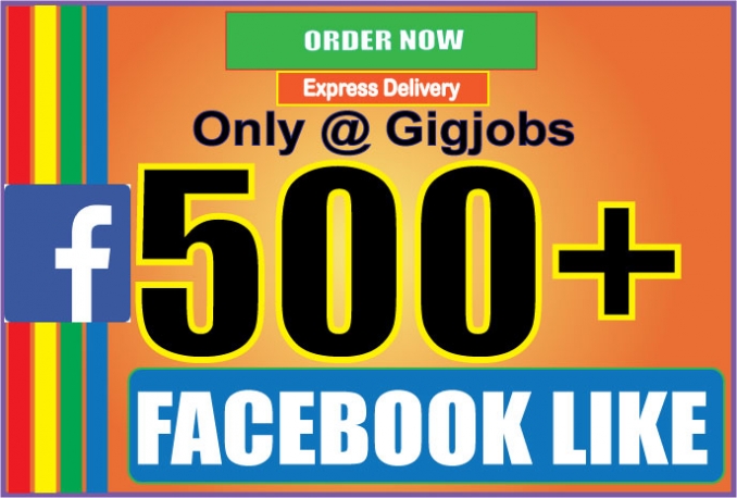 Add 500+ Real Worldwide Facebook Likes to your Fan page
