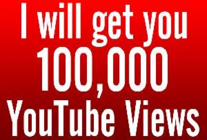 send to your video link 100.000+ real youtube video views, safe and guaranteed quality views 