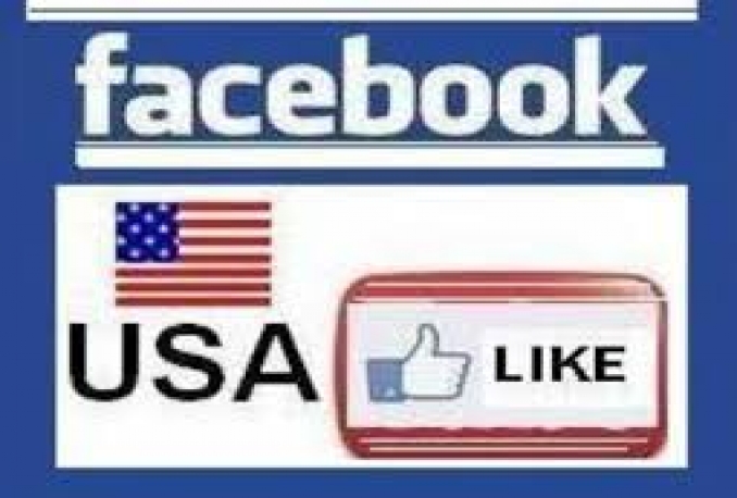 add Real and active 200+ USA  Facebook Fanpage like