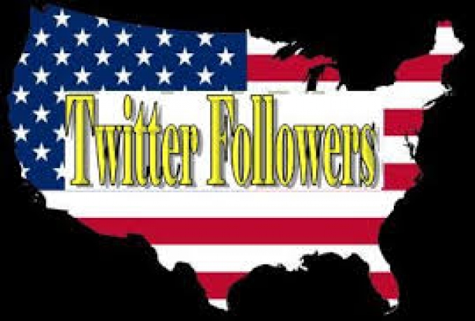 Add Real and active 1000+ USA Twitter followers