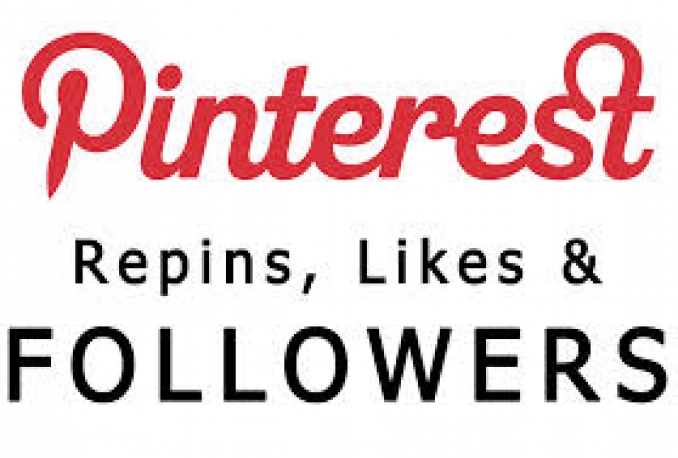 Get Instant 400 Pinterest Followers Or Likes Or Repins