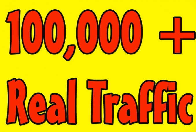 Give You 100,000+Real Human Visitors to your site.