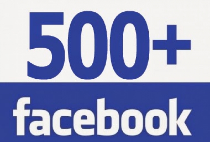 add 500 +Permanent/ Real Facebook likes