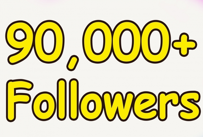 i will add 80,000 Twitter Followers In your twitter account 
