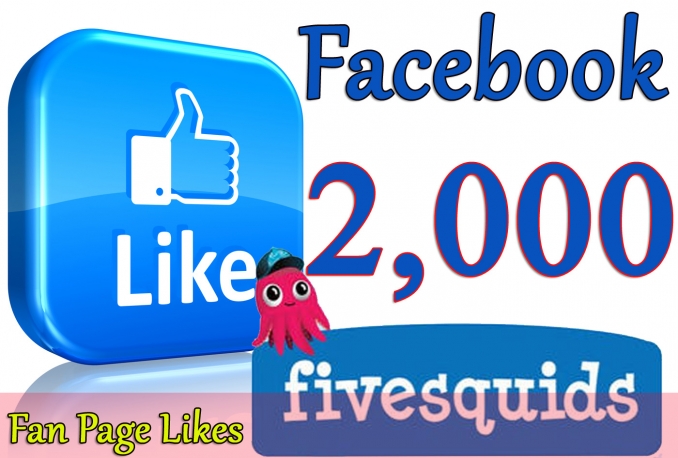 Gives you 2,000+Instantly started PERMANENT Active Facebook likes    