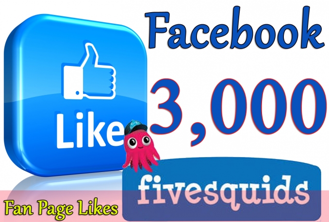 Gives you 3,000+Instantly started PERMANENT Active Facebook likes    