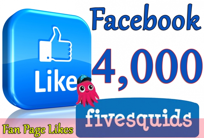 Gives you 4,000+Instantly started PERMANENT Active Facebook likes    