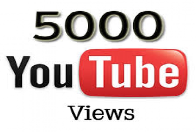 Give You 5000 NON Drop + Splitable Youtube Views