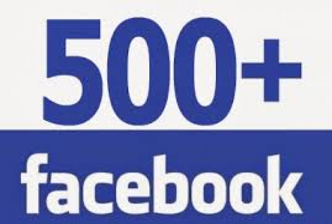 add Real & active 500 + Facebook Fan Page Likes 