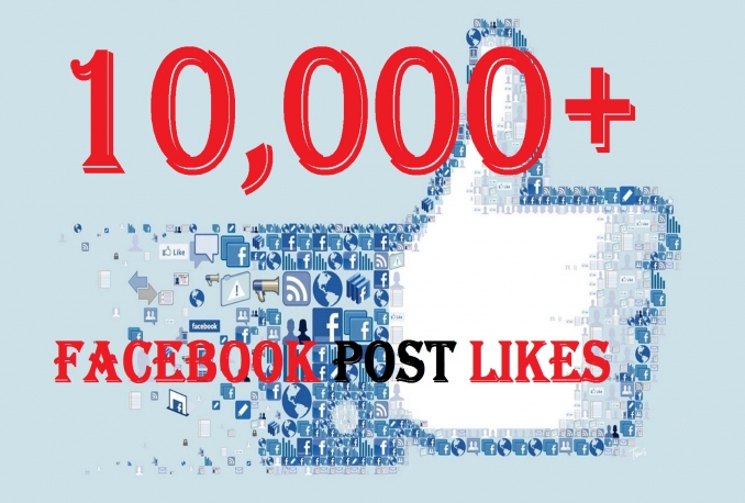 give USA Facebook Post Likes 10,000+ Likes Real & Active