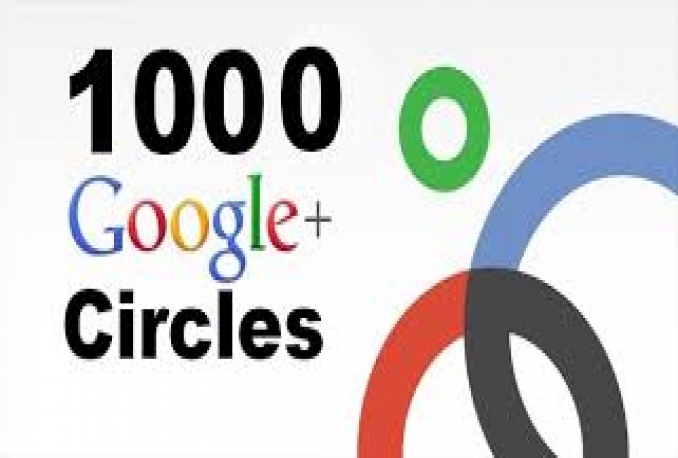 Give You 100% Real & Non drop 500+ GOOGLE Plus Followers