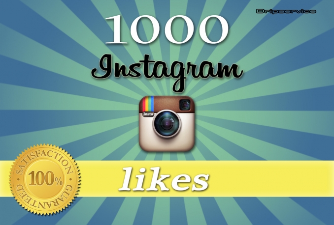 1000+ High Quality Instagram Likes or 500+ Instagram Followers Instant