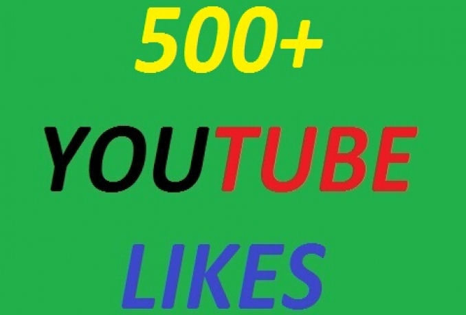 Provide 500 YouTube Likes >>start instant>>