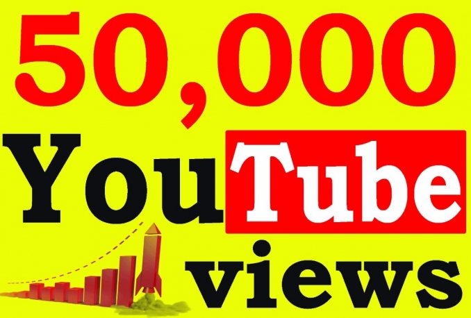 Give you 50,000 High Retention Safe YouTube Views 