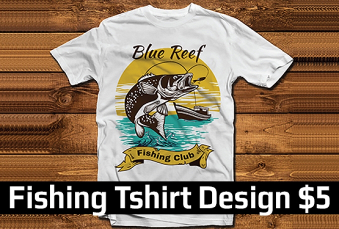 Build Fishing T Shirt Design