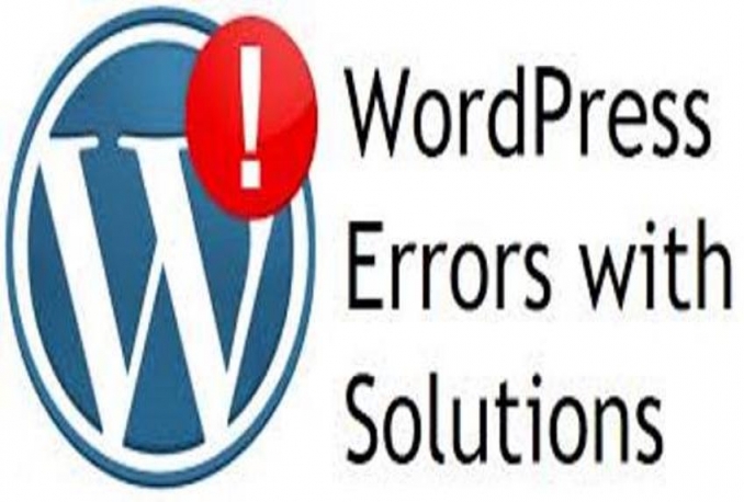 Solved WordPress error or bug fixing