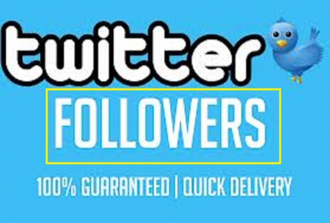 Add 5000 High Quality Real looking Twitter followers