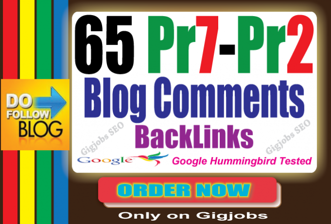 65 Dofollow Blog Comment Backlinks Pr7 to Pr2 SEO Technique 2015 Manually