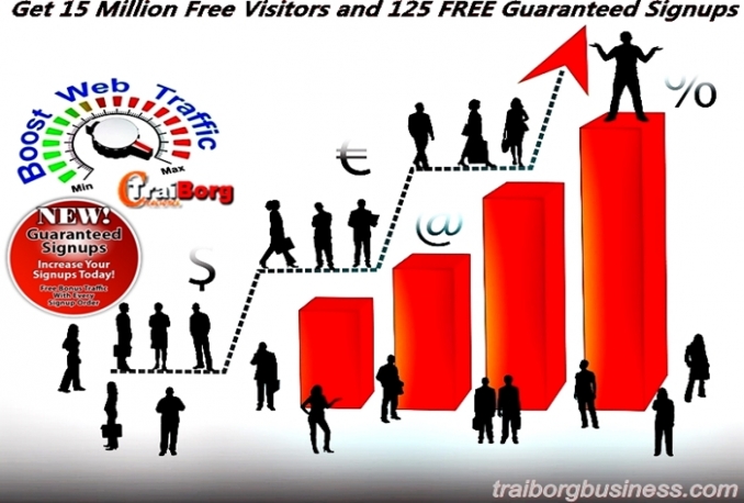 add you 20,000 100% Real Visitors for your Website,Blog Or Referral 