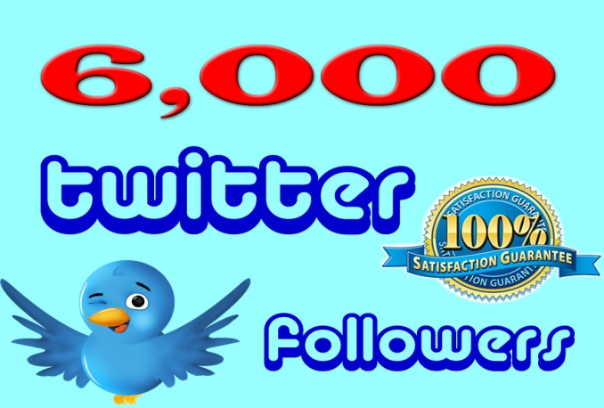  give you Real Non Drop 3000 twitter followes Instant 24hrs