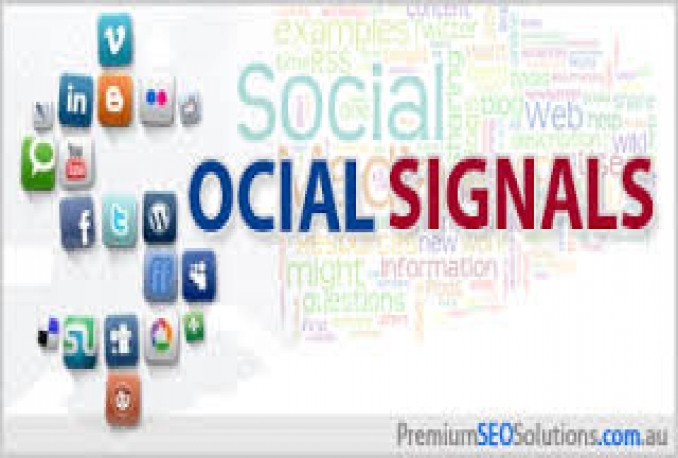 Social signals, Facebook Share, Tweets, Pinterest Pins, Linkedin,Drigg