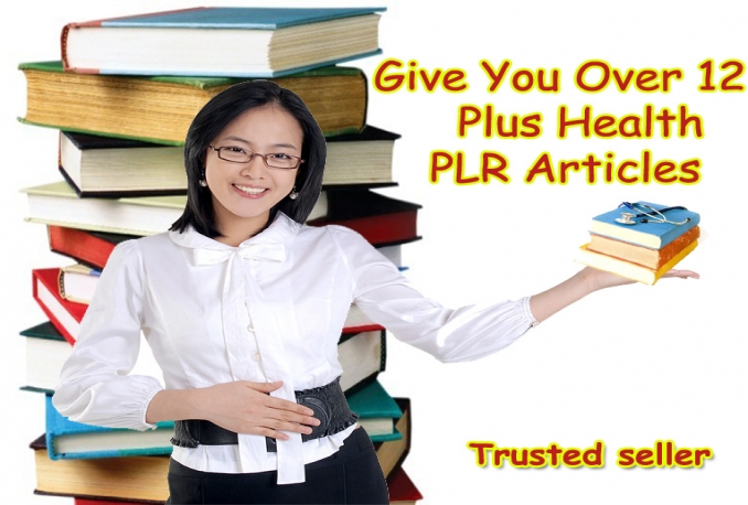 Give You Over 12,000 Plus Health PLR Articles
