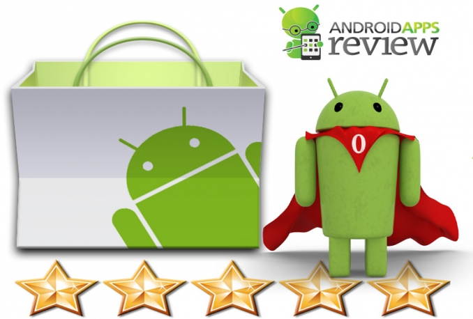 5 star your Android app and review 