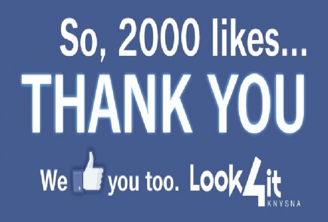 Give you 100% Real Non Drop 2000+ Fan Page Likes