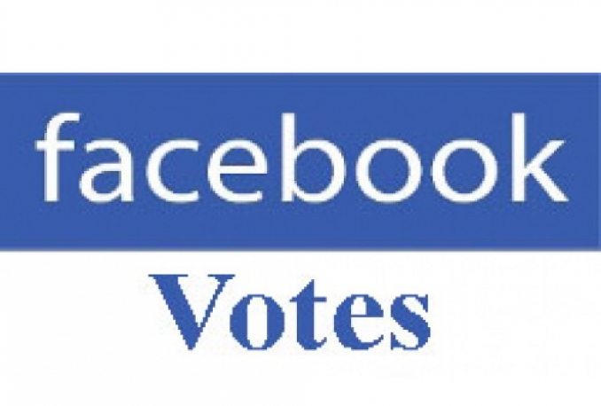 Give you 100% Real & Non drop 500+ USA Facebook Votes 