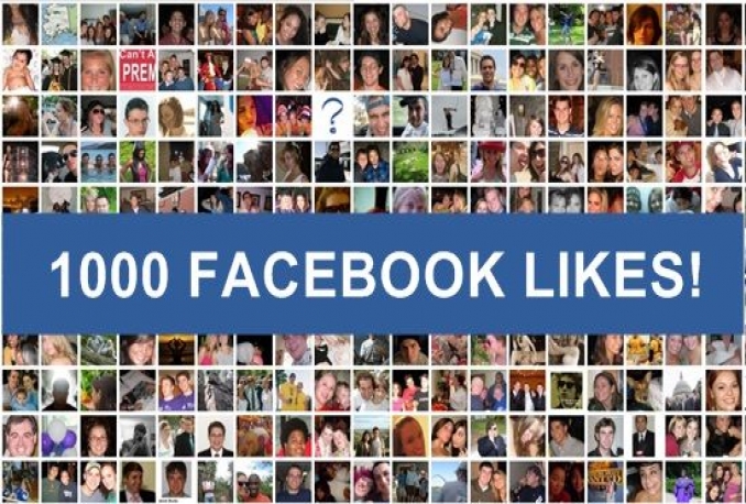 Give you 1000 facebook Fanpage likes