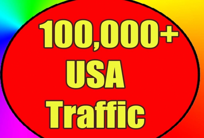 i will gives you 100,000 real and HQ traffic to your website .      