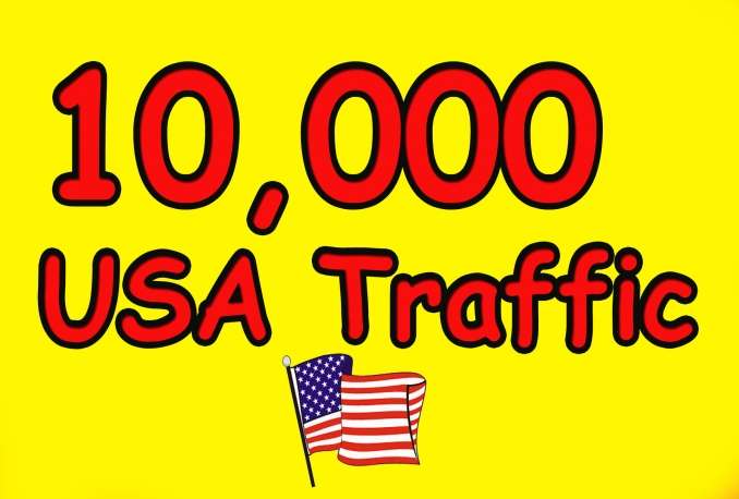 i will gives you 10,000 real and HQ traffic to your website 
