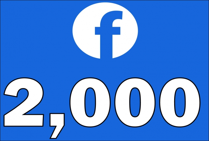 2,000+Instantly started Active Facebook Fan Page likes 