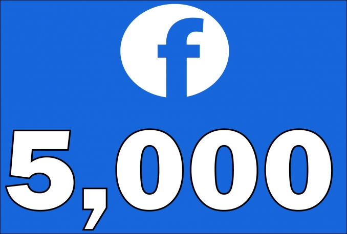  5,000+Instantly started Active Facebook Fan Page likes 