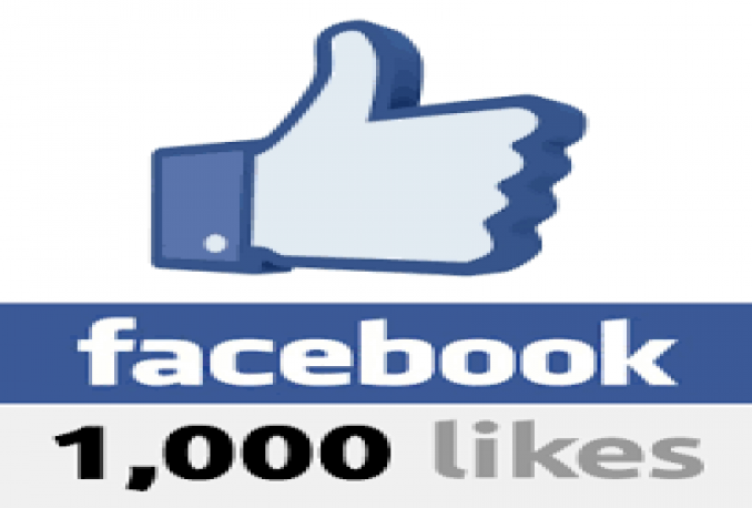 Gives you 1000+Instantly started Guaranteed Facebook likes     