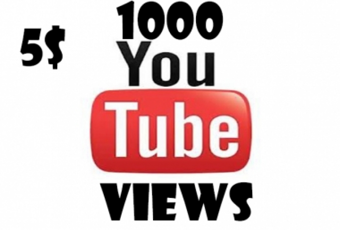 give you 1000 High Quality YouTube views that are perminate and also will help you rank your YouTube