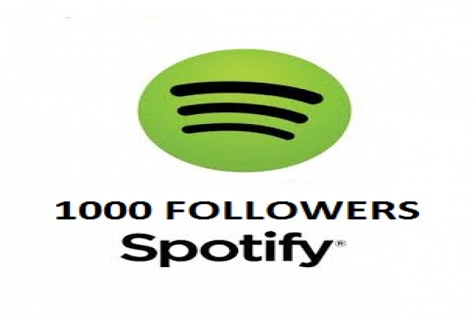 1000 Spotify followers 
